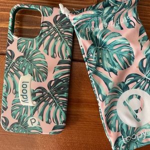Loopy iPhone 12 Max Pro banana leaf phone case